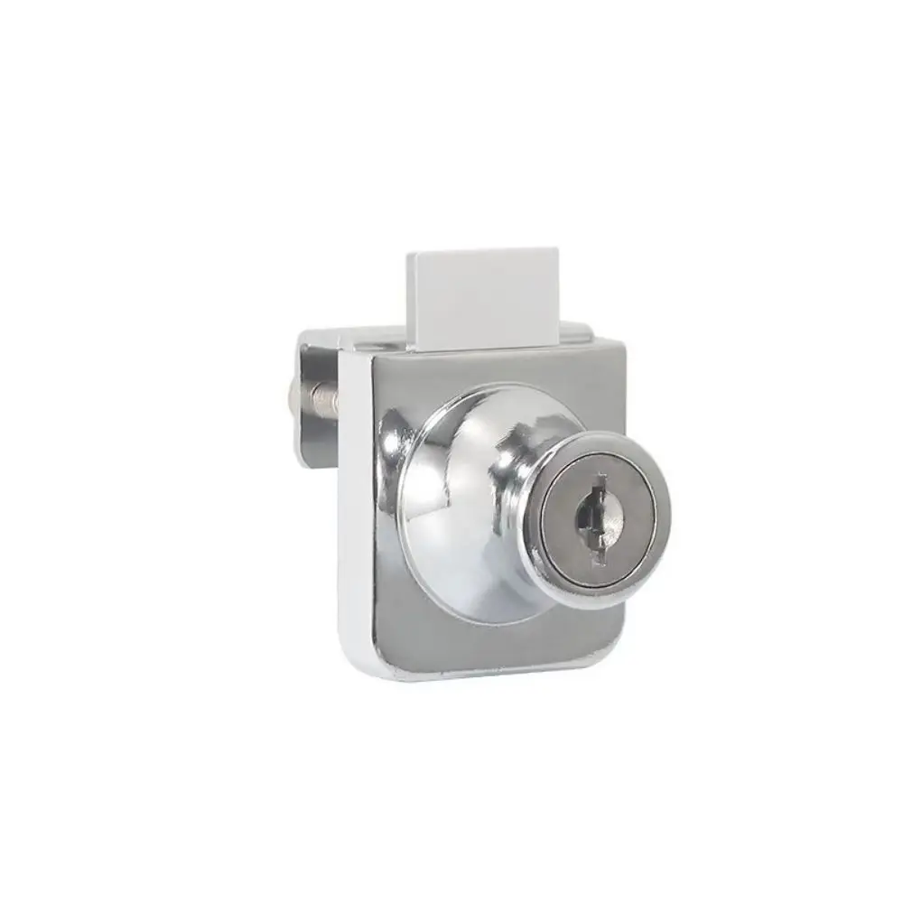 407 Zinc Alloy Jewelry Cabinet Single Glass Display Door lock